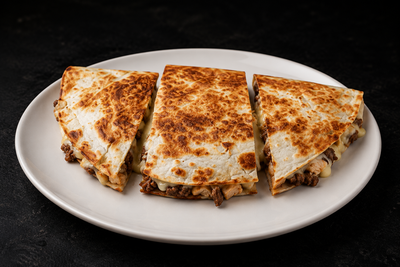 Chicken and Ground Beef Quesadilla