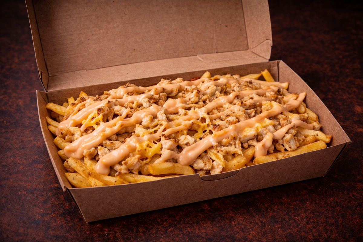 Super French Fries with chicken