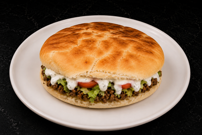 Ground Beef Pita