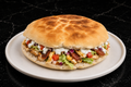 Pita with Egg and Bacon