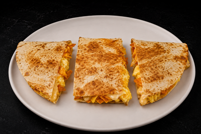 Egg Crunch Quesadilla