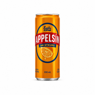 Egils Appelsín Sugarfree 0,33L